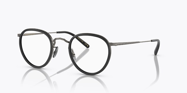 OV1104 Eyeglasses Semi-Matte Black-Antique Pewter | Oliver Peoples USA