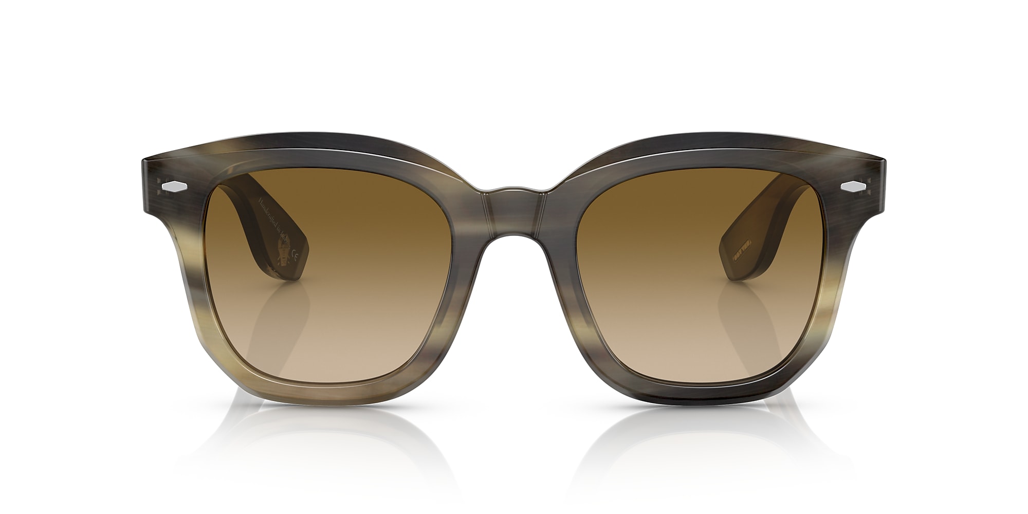 メガネ BRUNELLO CUCINELLI Acetate Filu sunglasses with classic len Oliver Filu' Horn Sunglasses in Light Brown Horn | Oliver®