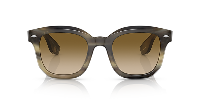 Oliver Nino Horn Sunglasses in Light Brown Horn | Oliver®