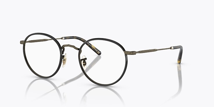 Oliver Carling Eyeglasses in Antique Gold/Black | Oliver®