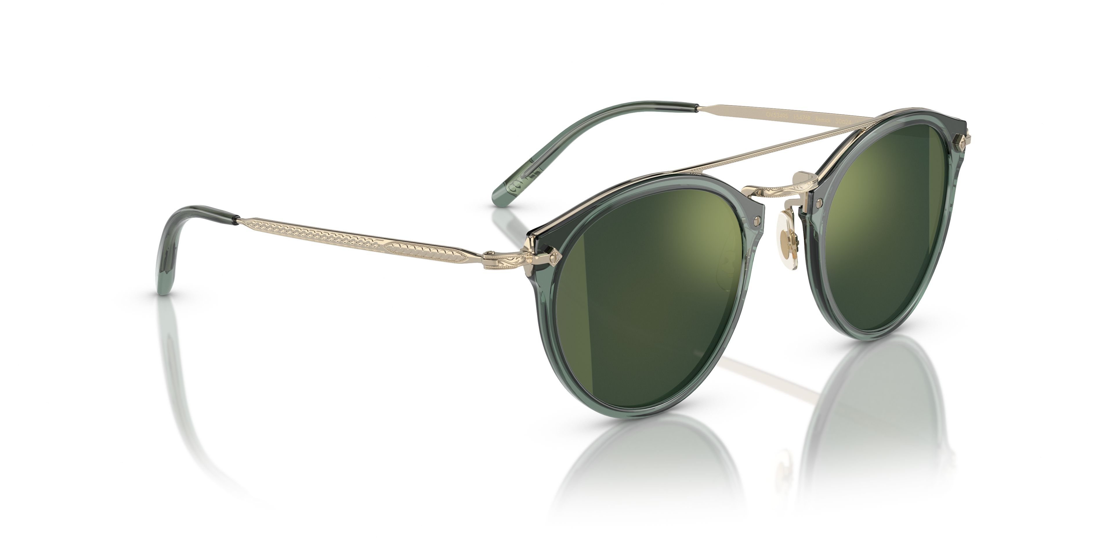 Sunglasses OV5349S - Ivy/Gold - Graphite Gold Mirror