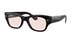 Oliver Stanfield Eyeglasses in 362/Horn | Oliver®
