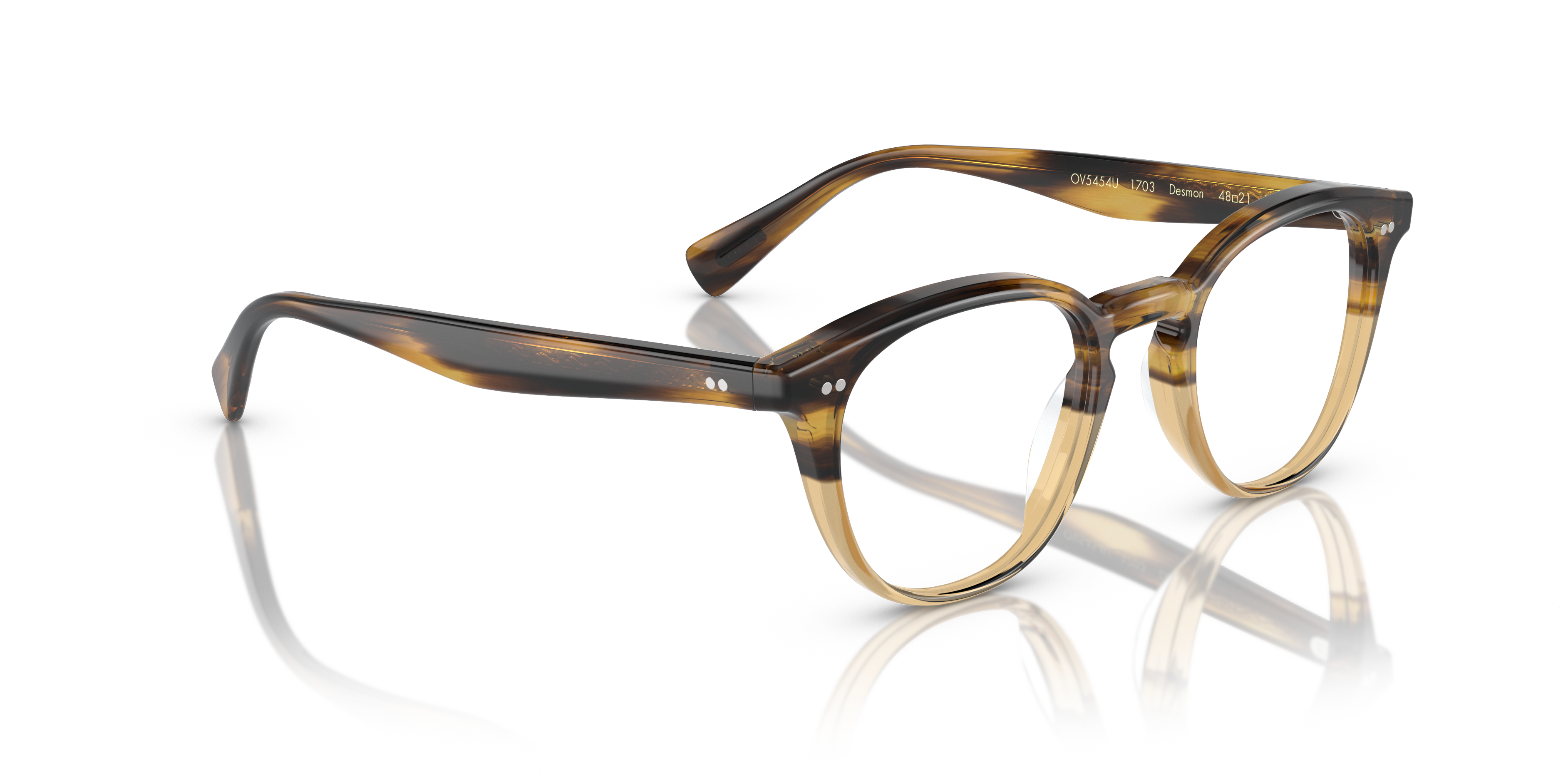 Oliver Desmon Eyeglasses in Canarywood Gradient | Oliver®