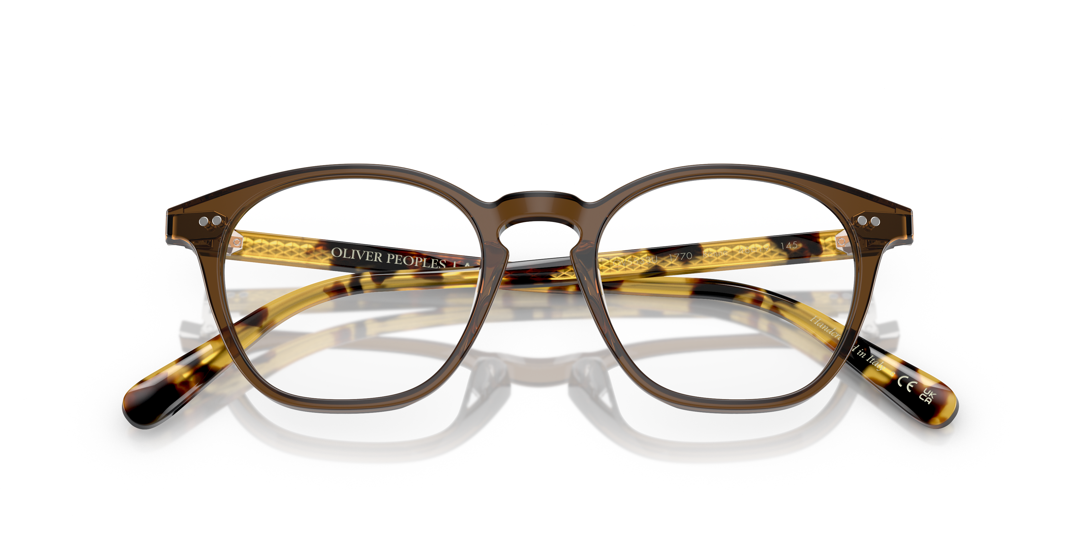 Oliver Ronne Eyeglasses in Espresso/YTB | Oliver®