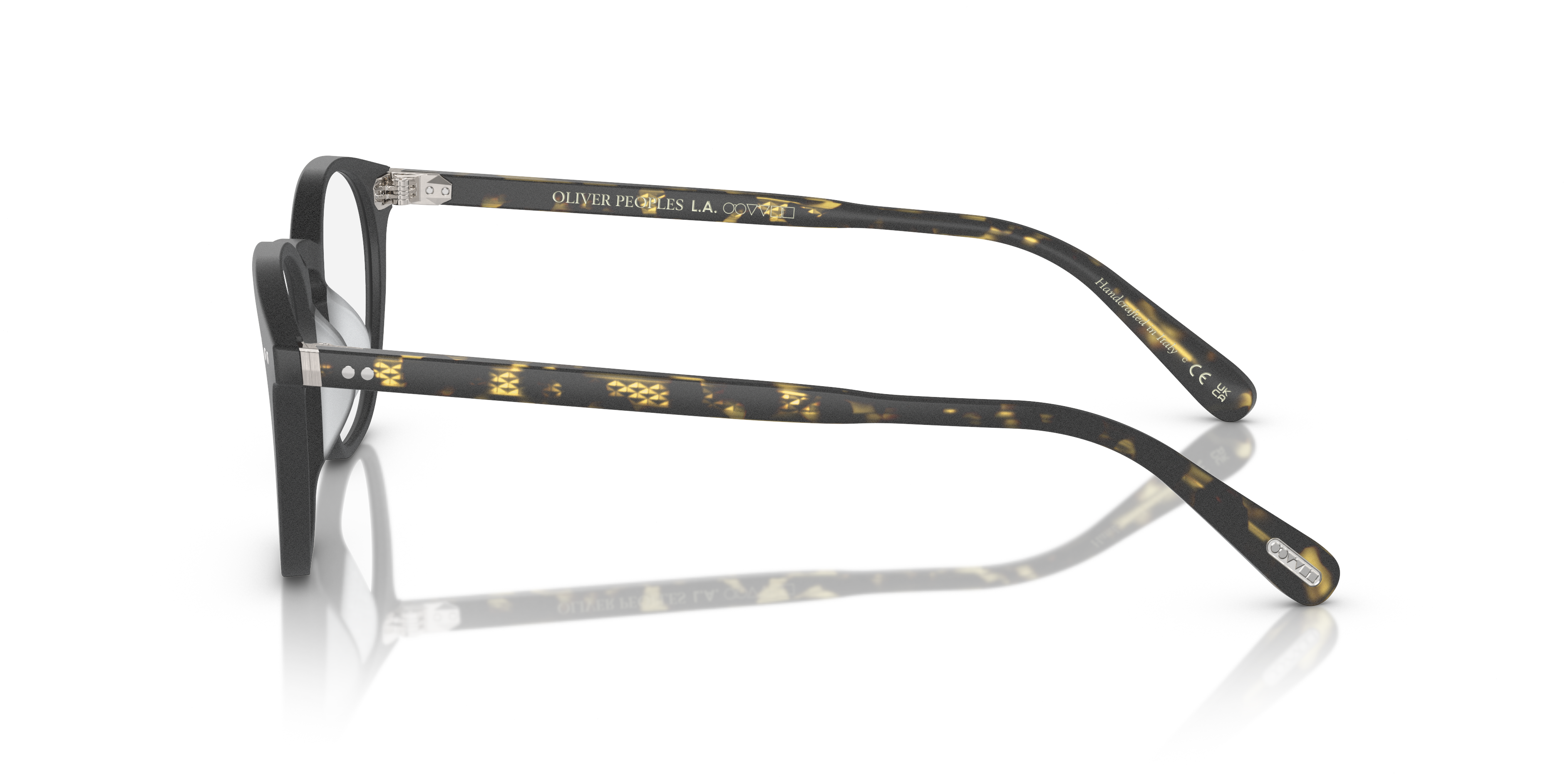 Oliver Ronne Eyeglasses in Semi-Matte Black/Vintage DTBK