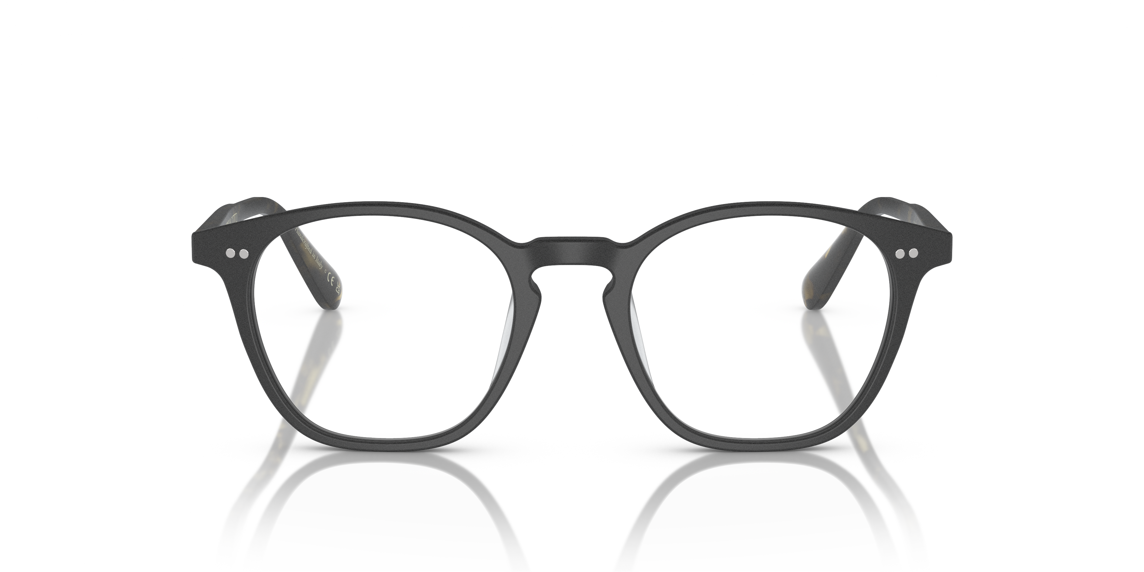 Oliver Ronne Eyeglasses in Semi-Matte Black/Vintage DTBK