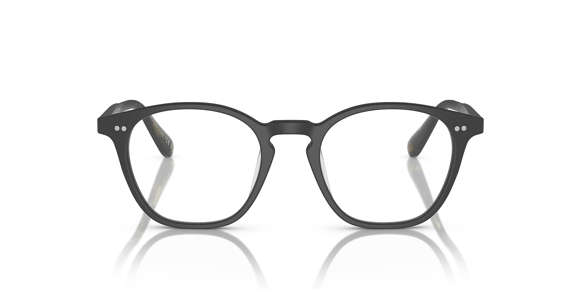 Oliver Ronne Eyeglasses in Semi-Matte Black/Vintage DTBK
