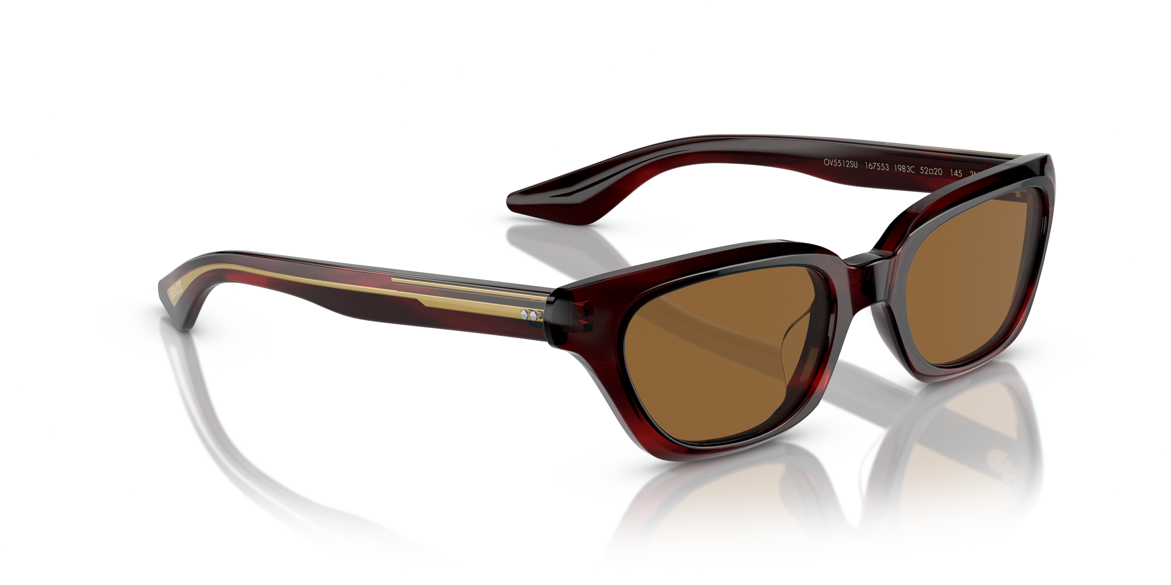 Oliver 1983C Sunglasses in Bordeaux Bark | Oliver®