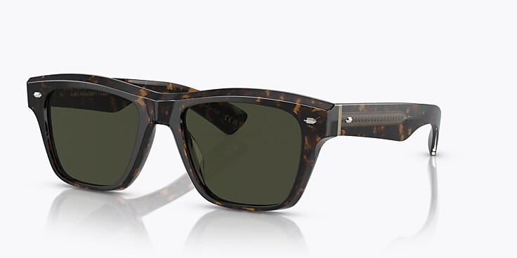 Oliver Oliver Sixties Sun Sunglasses in Walnut Tortoise | Oliver®