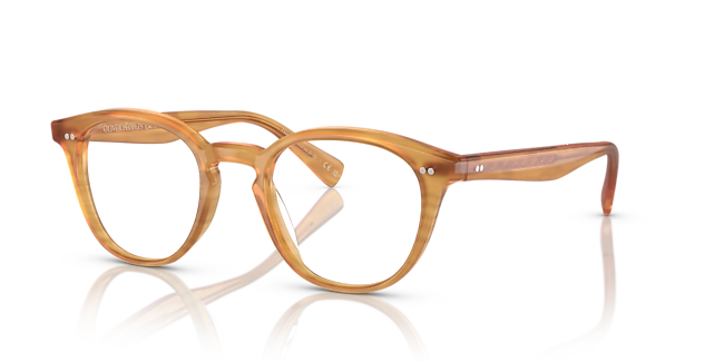 一番人気物 Oliver Afton Eyeglasses in Semi-Matte Goldwood | Oliver® 小物