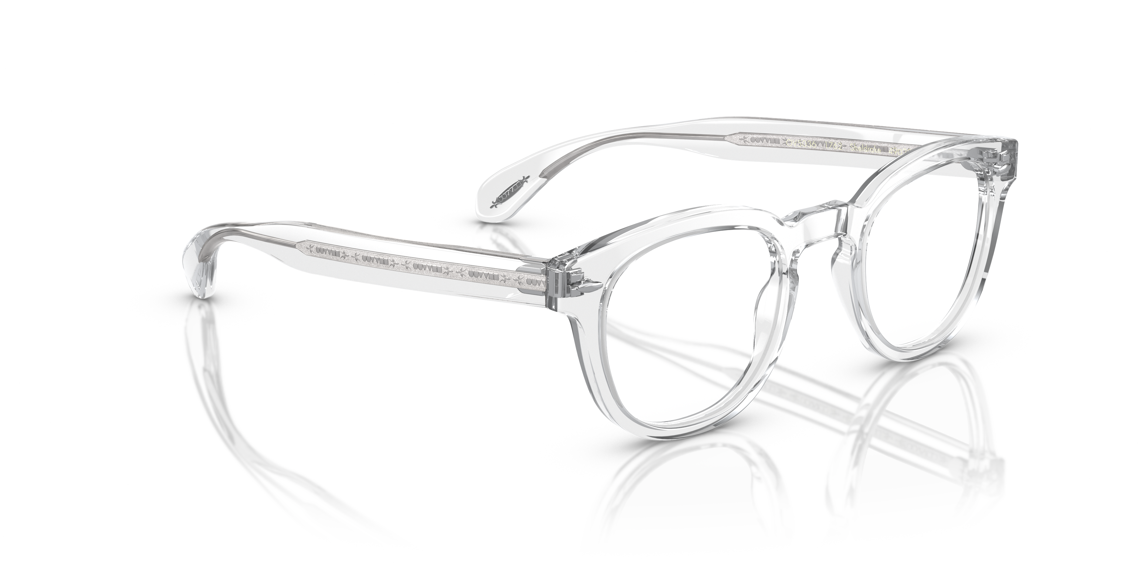 Oliverpeoples｜NORMAL LENSES (SHELDRAKE (OV5036A 1762 47 Oliver Sheldrake Eyeglasses in Crystal | Oliver®