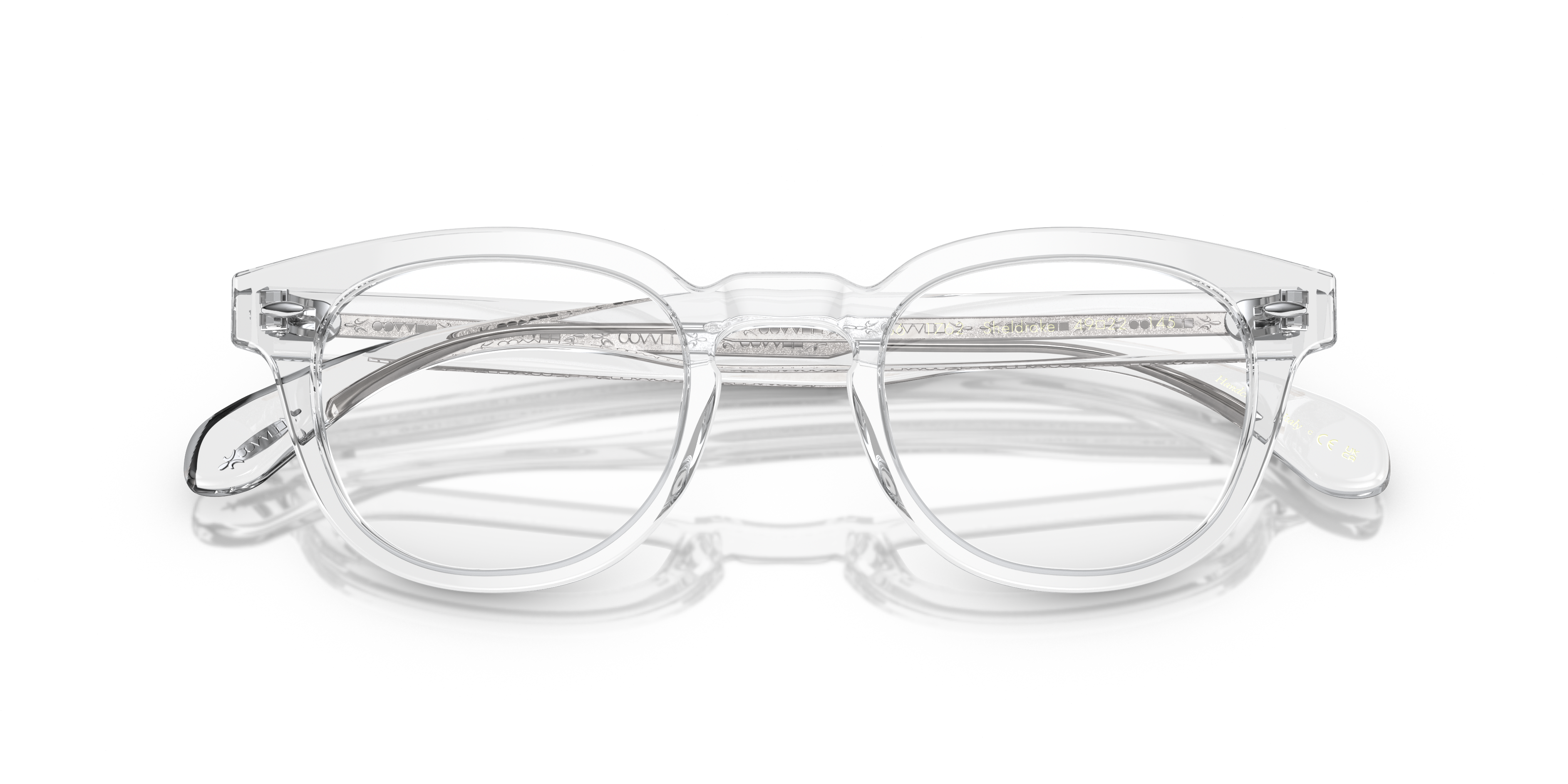 Oliver Sheldrake Eyeglasses in Crystal | Oliver®