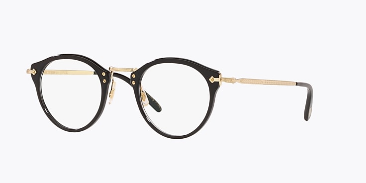 OV5184 Eyeglasses Semi-Matte Cocobolo-Antique Gold | Oliver 