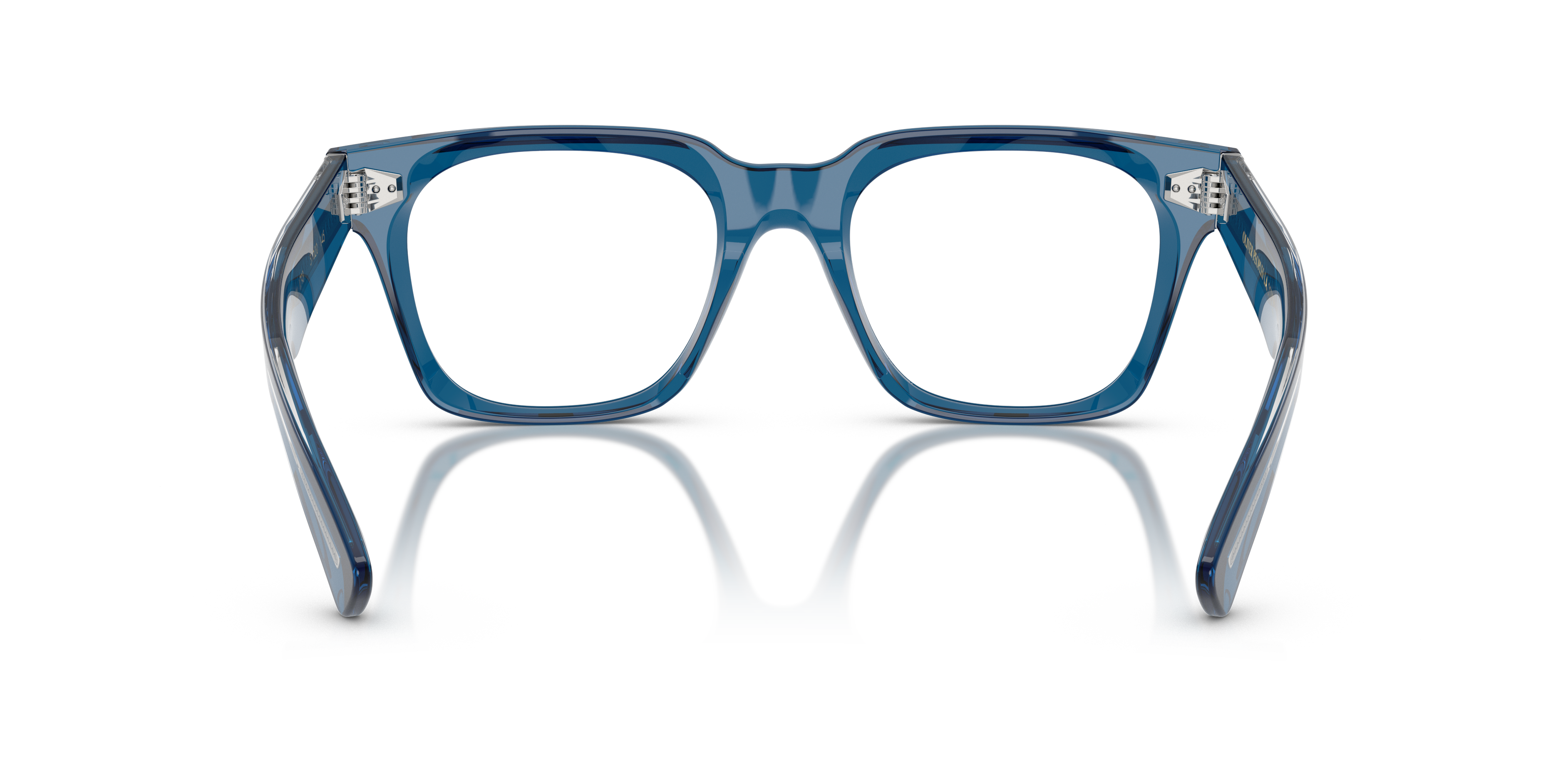Oliver Alfrey 18k Eyeglasses in Translucent Blue | Oliver®