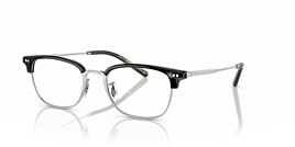 Oliver Kesten Eyeglasses in Antique Pewter/Black | Oliver®