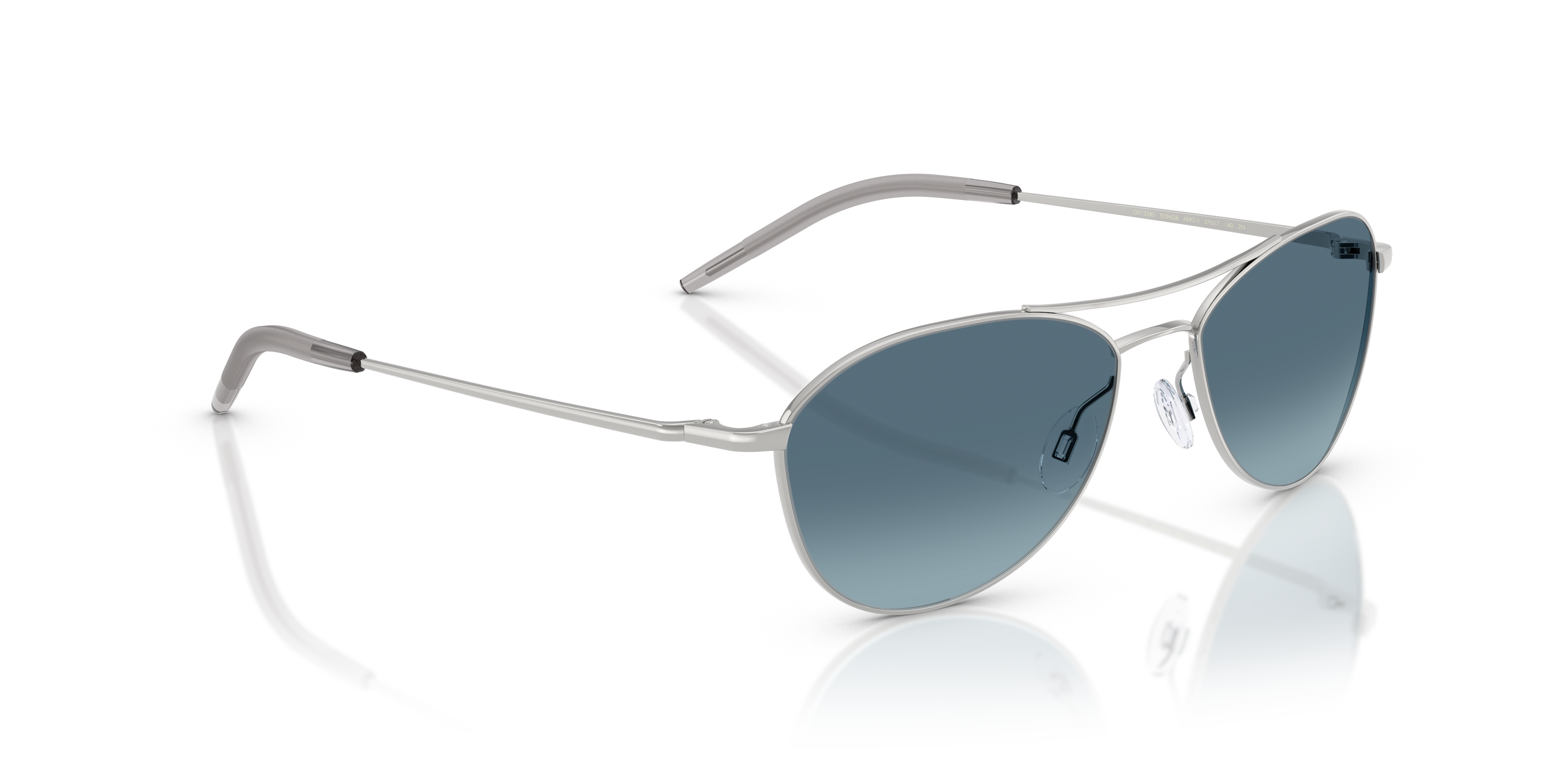 Oliver Aero II Sunglasses in Silver | Oliver®