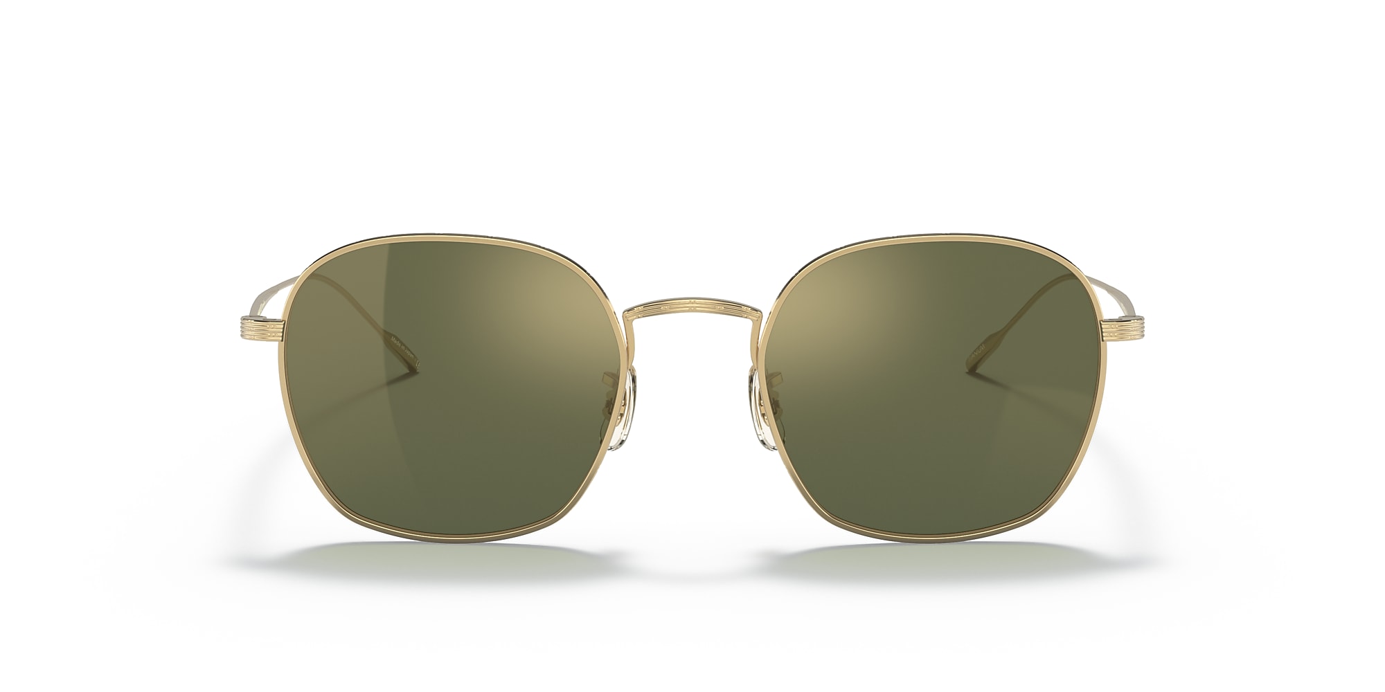 未使用 オリバーピープルズ サングラス Ades チタニウム OV1307ST Oliver Adès Sunglasses in Brushed Silver | Oliver®