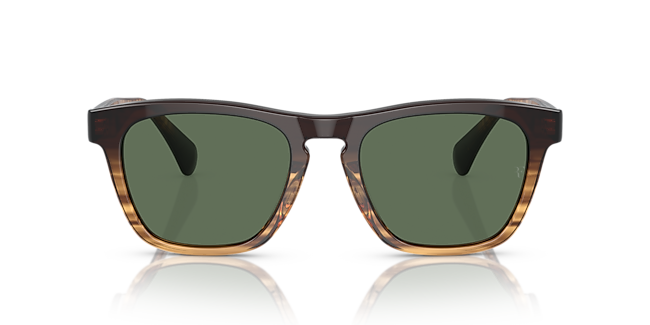 Oliver Genuine Leather Two Frame Case Eyeglasses in Black