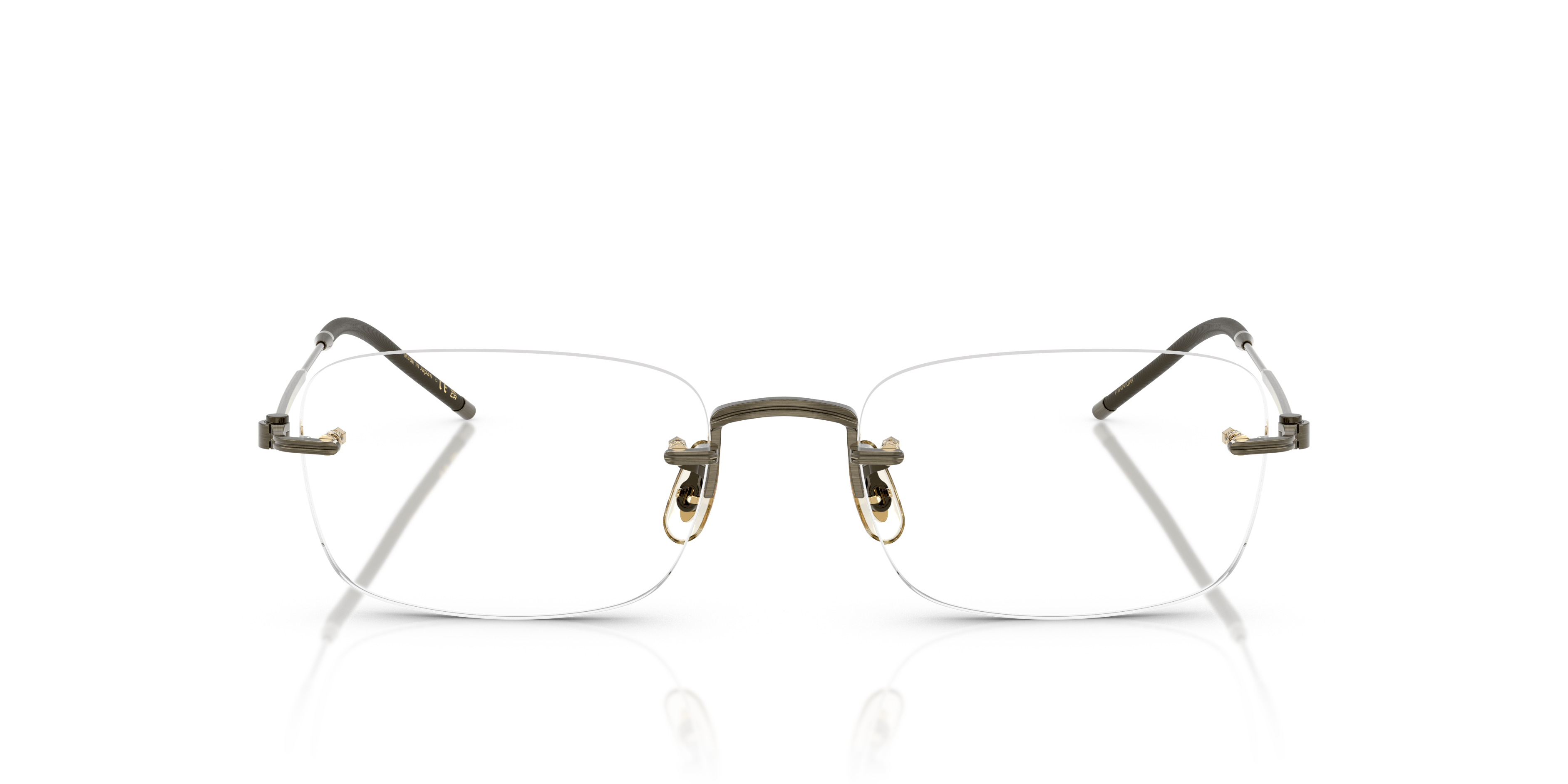 Oliver TK-10 Eyeglasses in Antique Gold | Oliver®