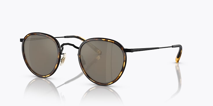 OV1104S Sunglasses Dark Grey Mirror Gold | Oliver Peoples USA