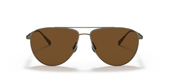 Oliver Gregory Peck 1962 Sunglasses in Semi-Matte Amber