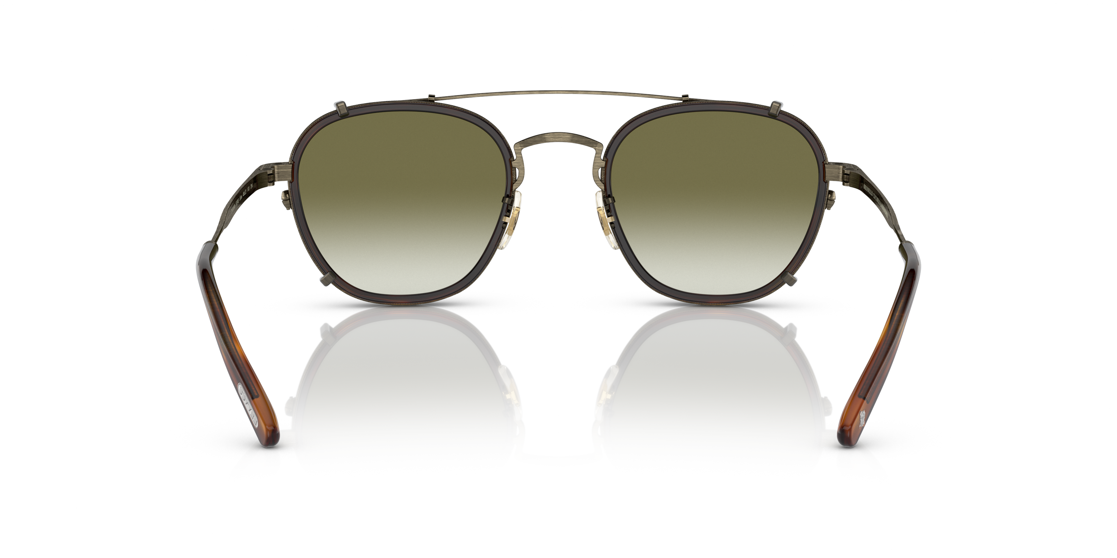 Oliver Lilletto Sunglasses in Antique Gold/Vintage LBR | Oliver®