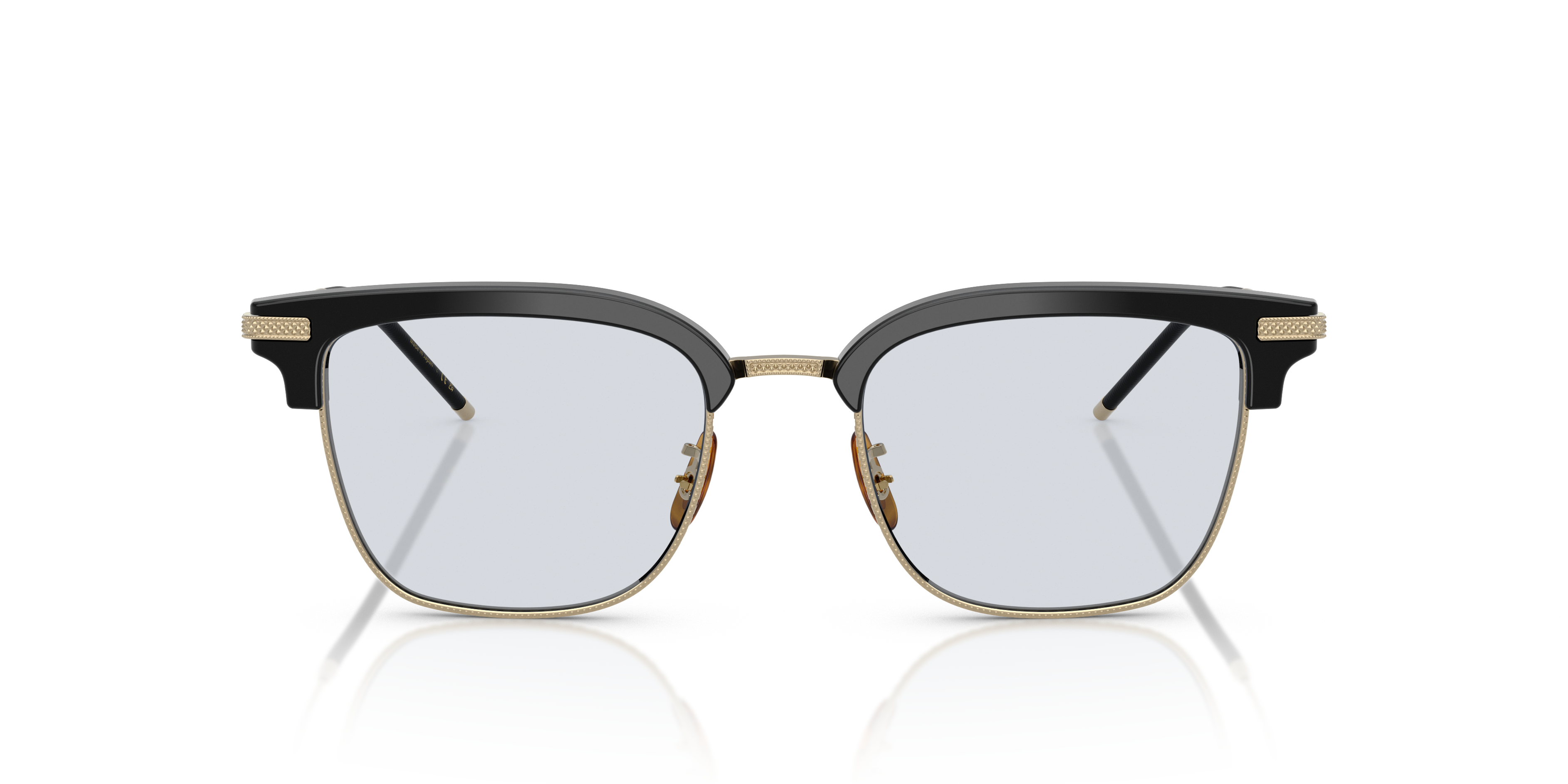 Oliver TK-12 Eyeglasses in Black/Gold | Oliver®