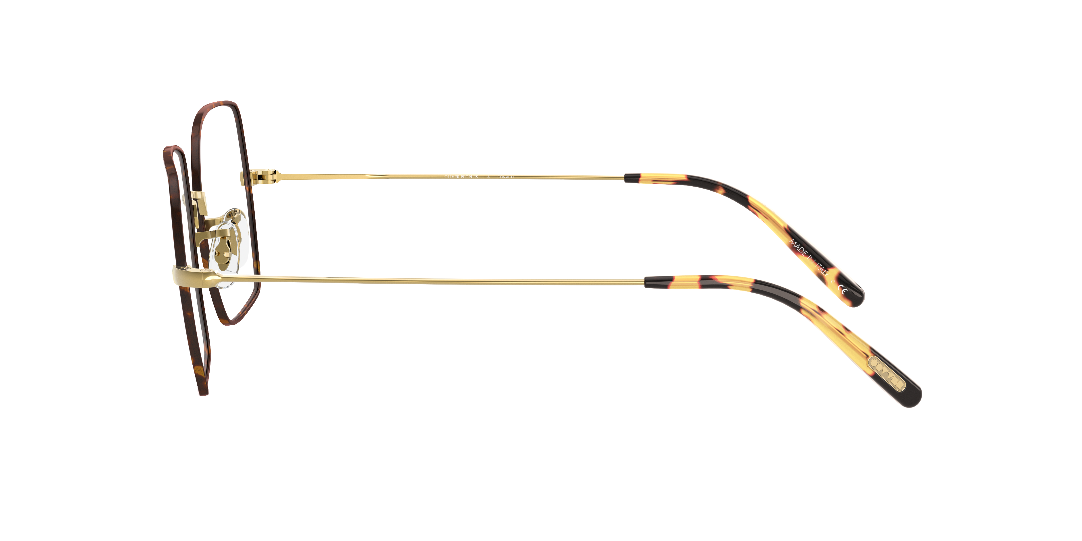 Oliver Justyna Eyeglasses in Gold-Tortoise | Oliver®