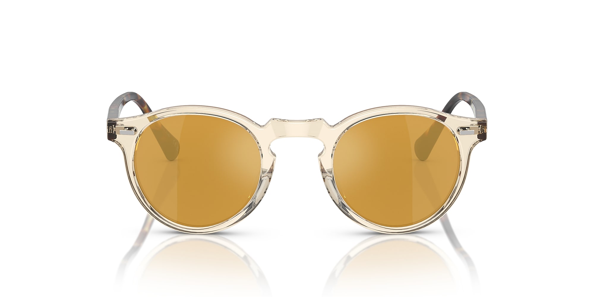 OV5217S Sunglasses Brown Mirror Gold | Oliver Peoples