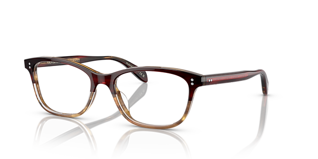 Oliver Dezerai Eyeglasses in Red Tortoise Gradient | Oliver®