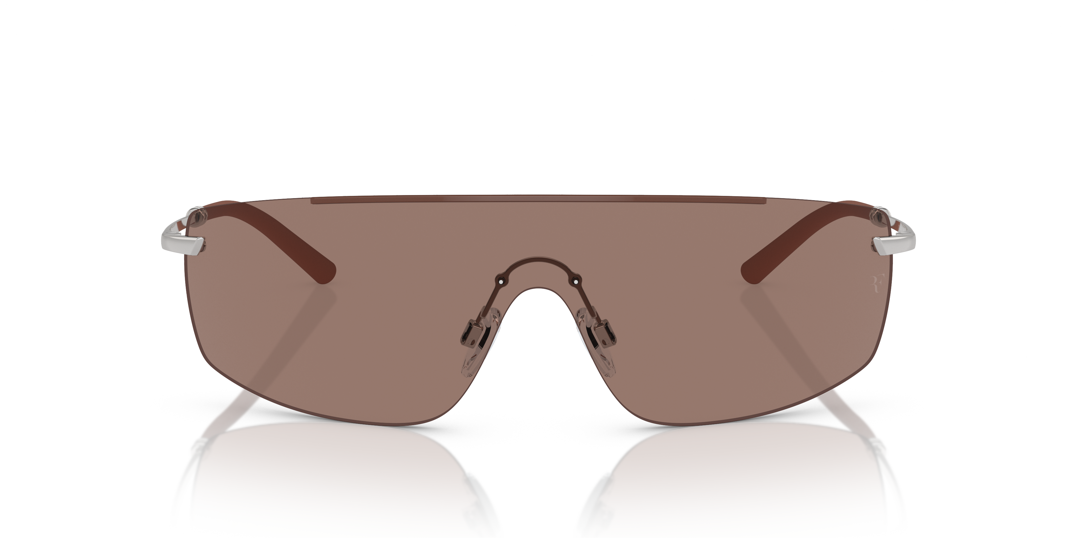 Oliver R-5 Sunglasses in Brick/Silver | Oliver®