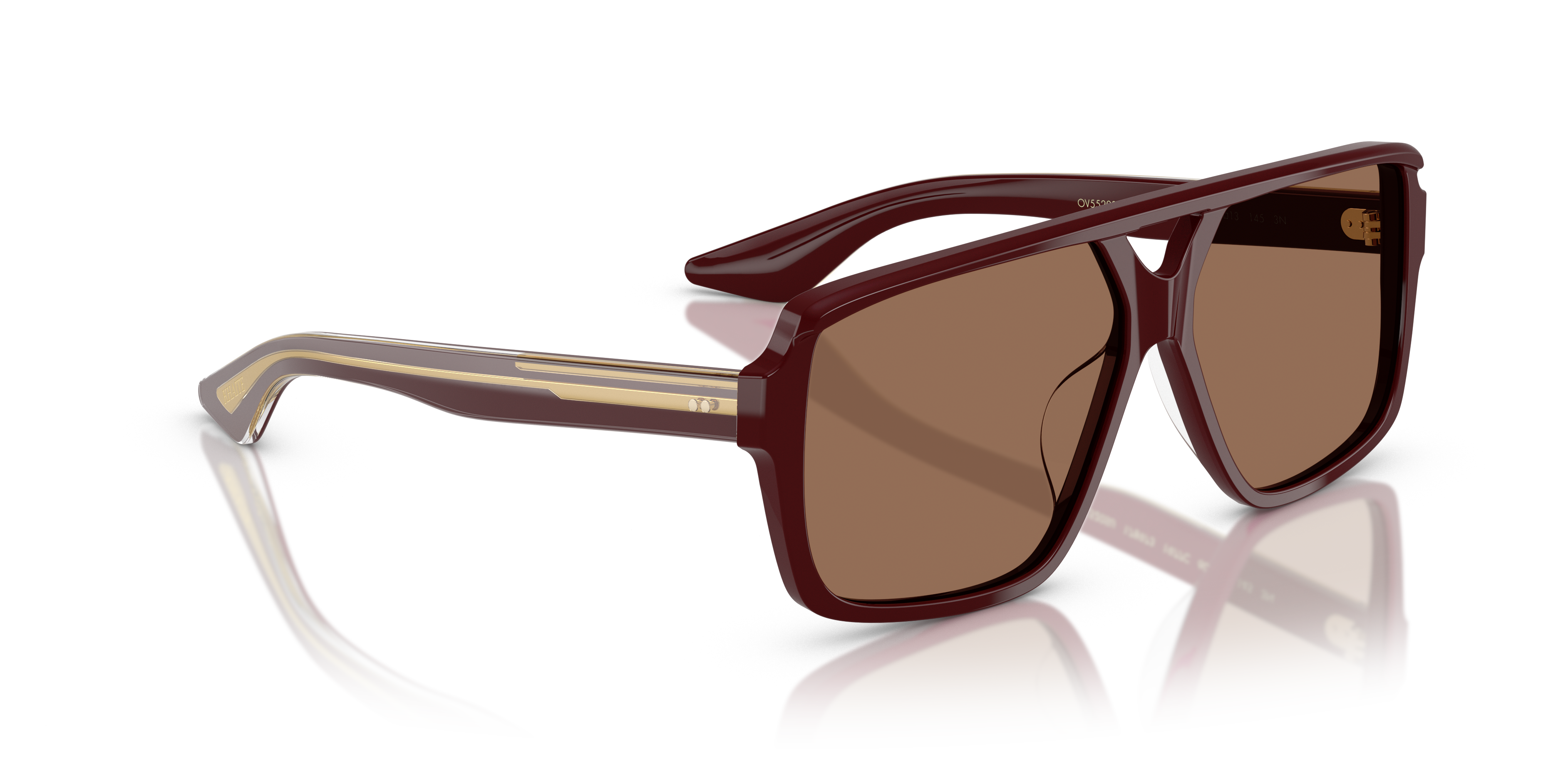 Oliver 1977C Sunglasses in Burgundy | Oliver®