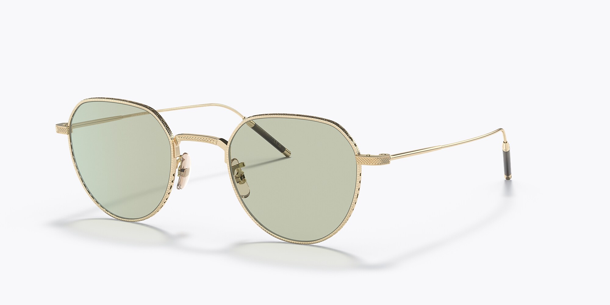 Eyeglasses Ov1298t Brushed Gold Green Wash チタニウム Oliver Peoples Japan