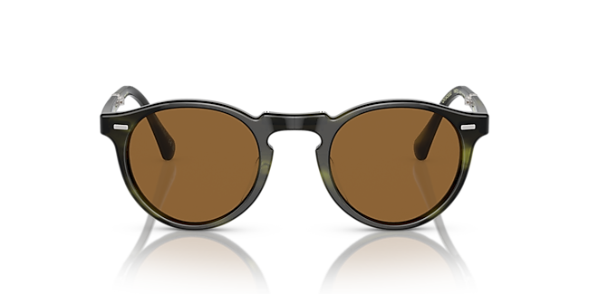 Oliver Gregory Peck 1962 Sunglasses in Emerald Bark | Oliver®