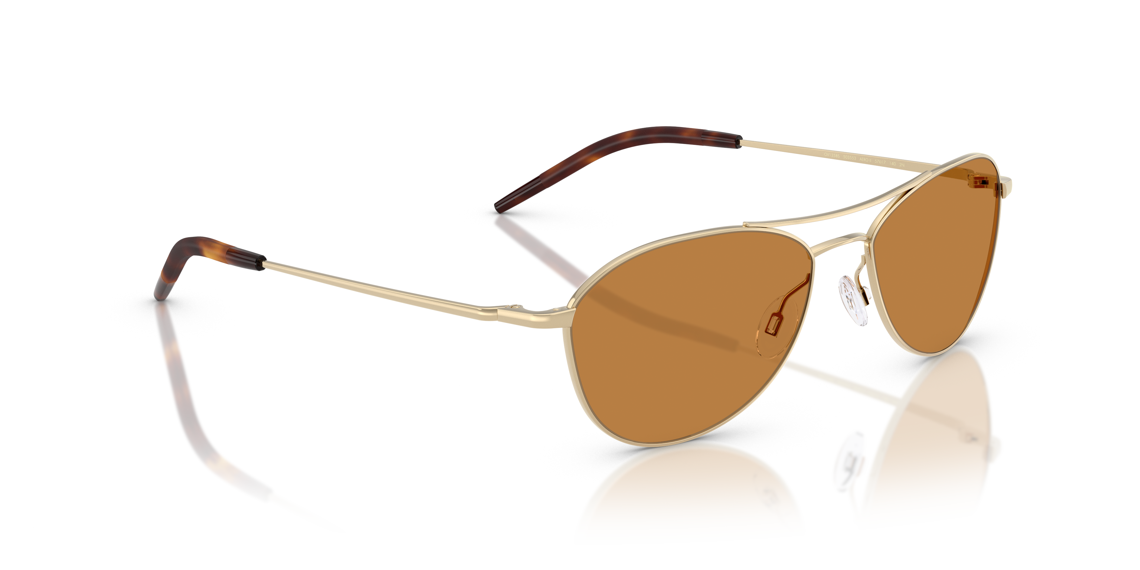 Oliver Aero II Sunglasses in Gold | Oliver®
