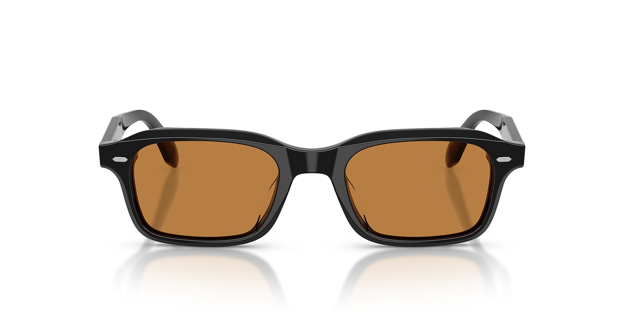 新しい Sunglasses OV5588SU - Black - Cognac - アセテート | Oliver トップス