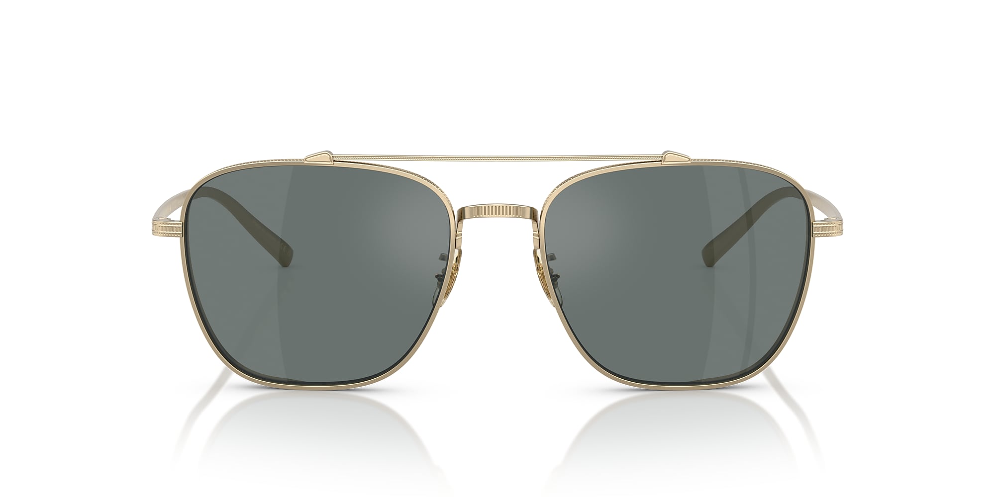 サントリーニ Oliver R-14 Sunglasses in Brushed Silver | Oliver®
