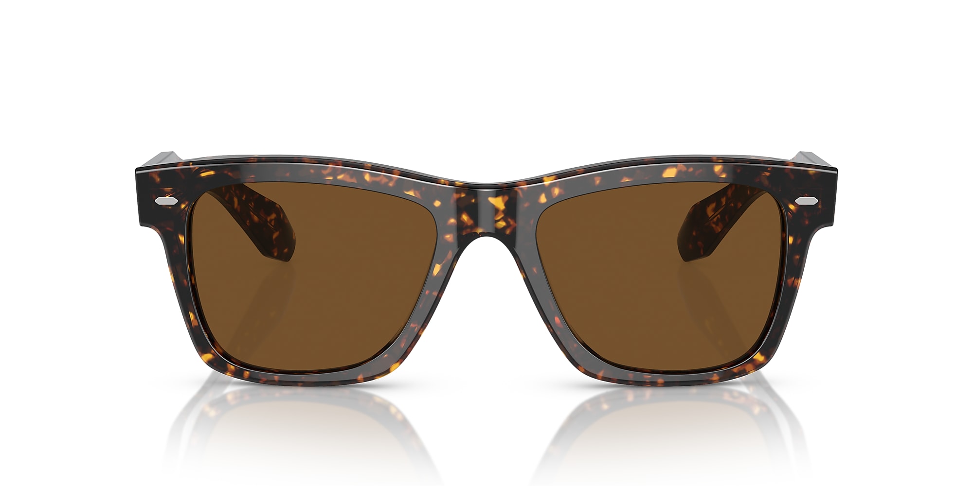 OLIVER PEOPLES OP44 LBRオーバル型 サングラス Sunglasses OV5552SU - Atago Tortoise - True Brown Polar