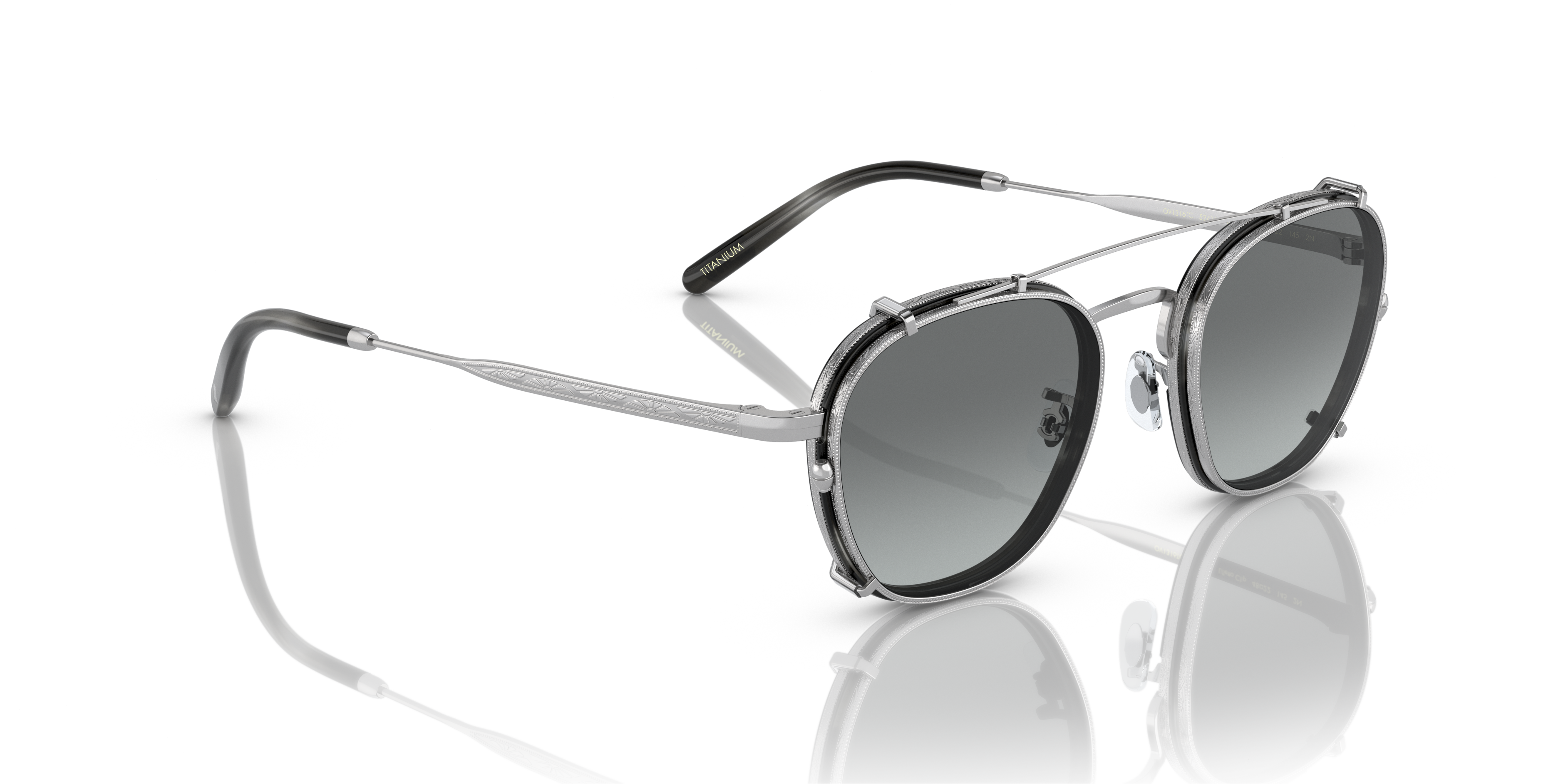 kazuu8931 Oliver R-13 Sunglasses in Semi-Matte Green Smoke | Oliver®