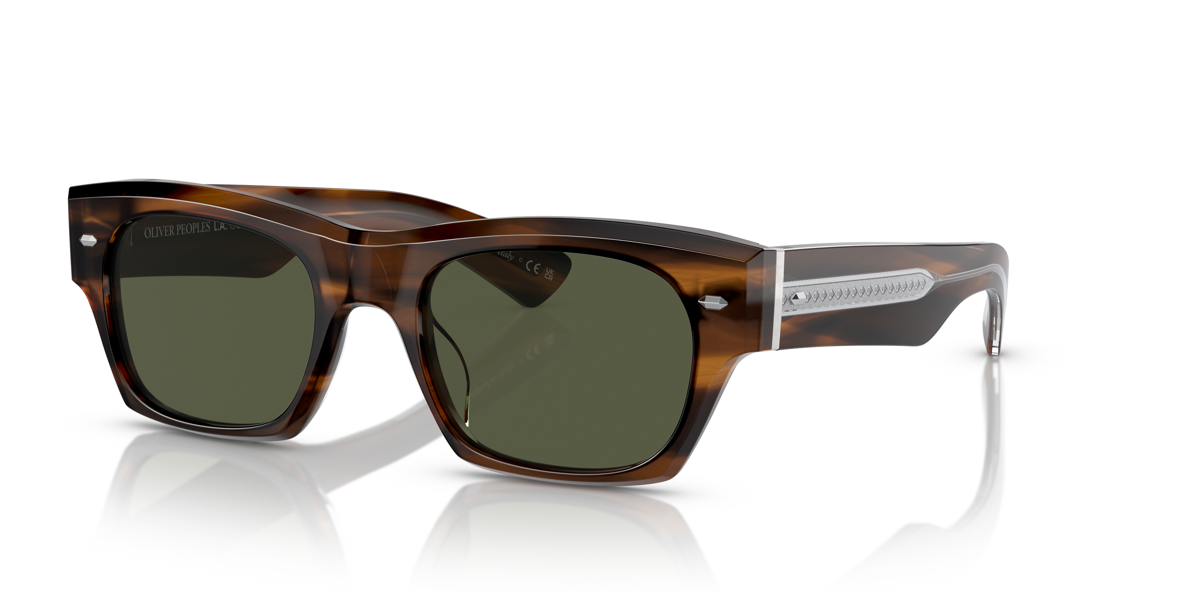 Oliver Kasdan Sunglasses in Tuscany Tortoise | Oliver®