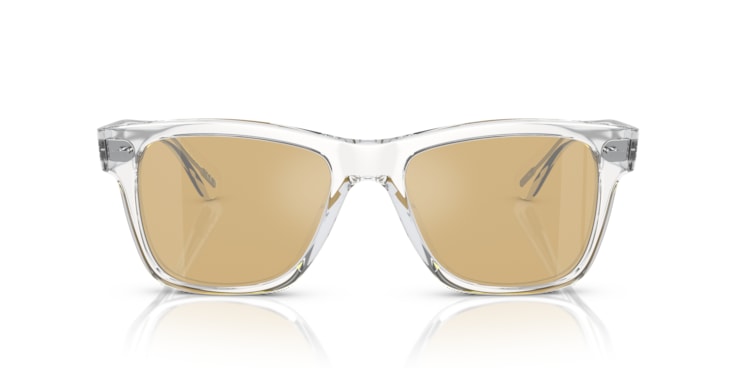 OLIVER PEOPLES サングラス QV503S クリア/グリーン OLIVER PEOPLES サングラス QV503S クリア/グリーン