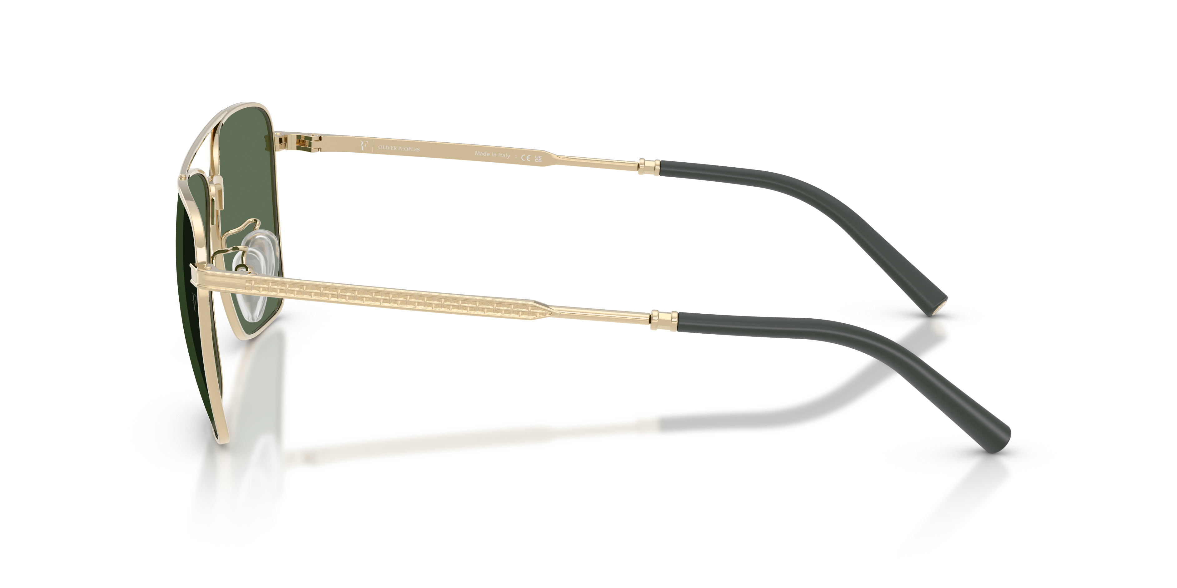 Oliver R-15 Sunglasses in Brushed Gold | Oliver®