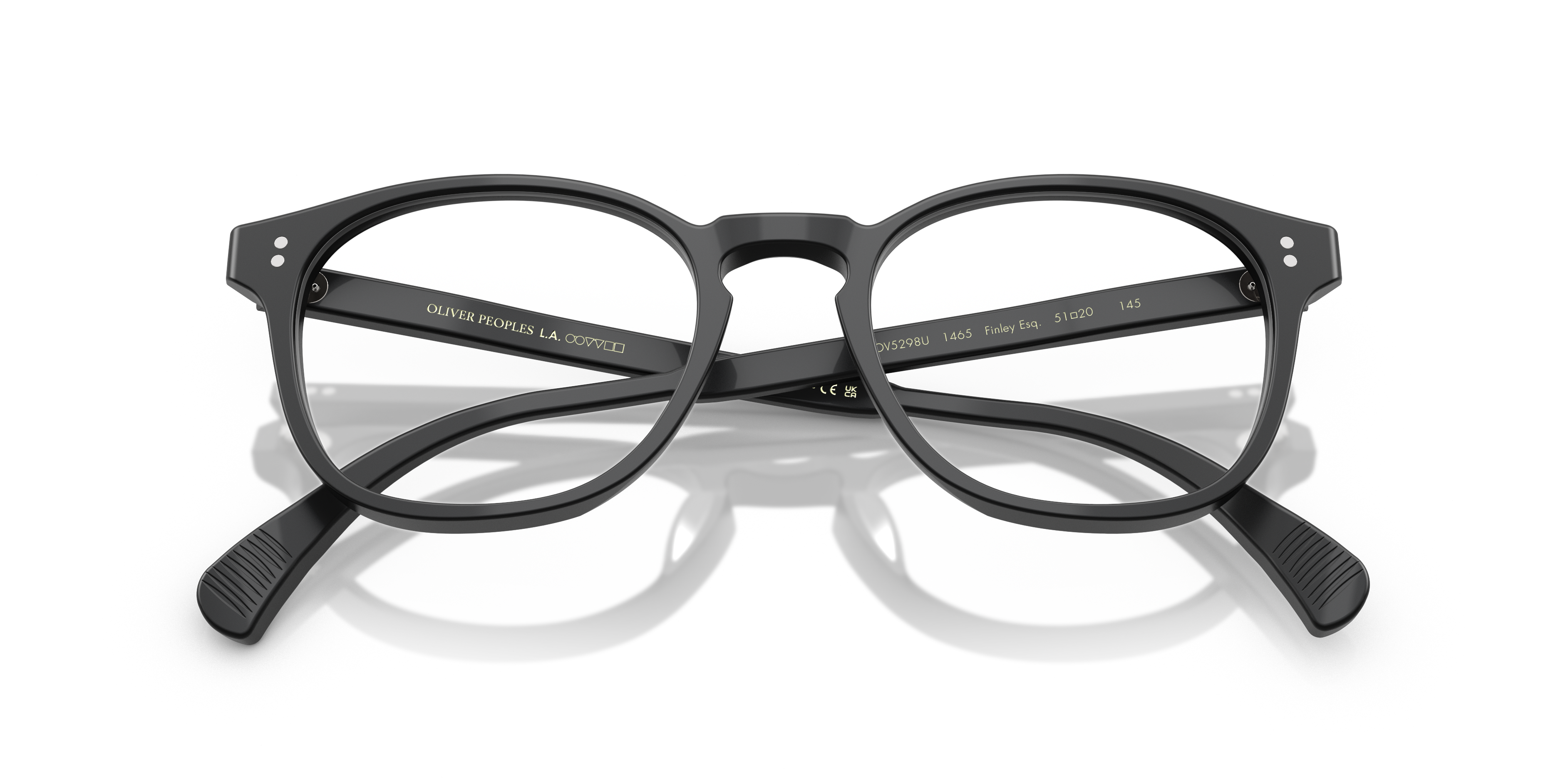 Oliver Finley Esq. Eyeglasses in Semi Matte Black | Oliver®