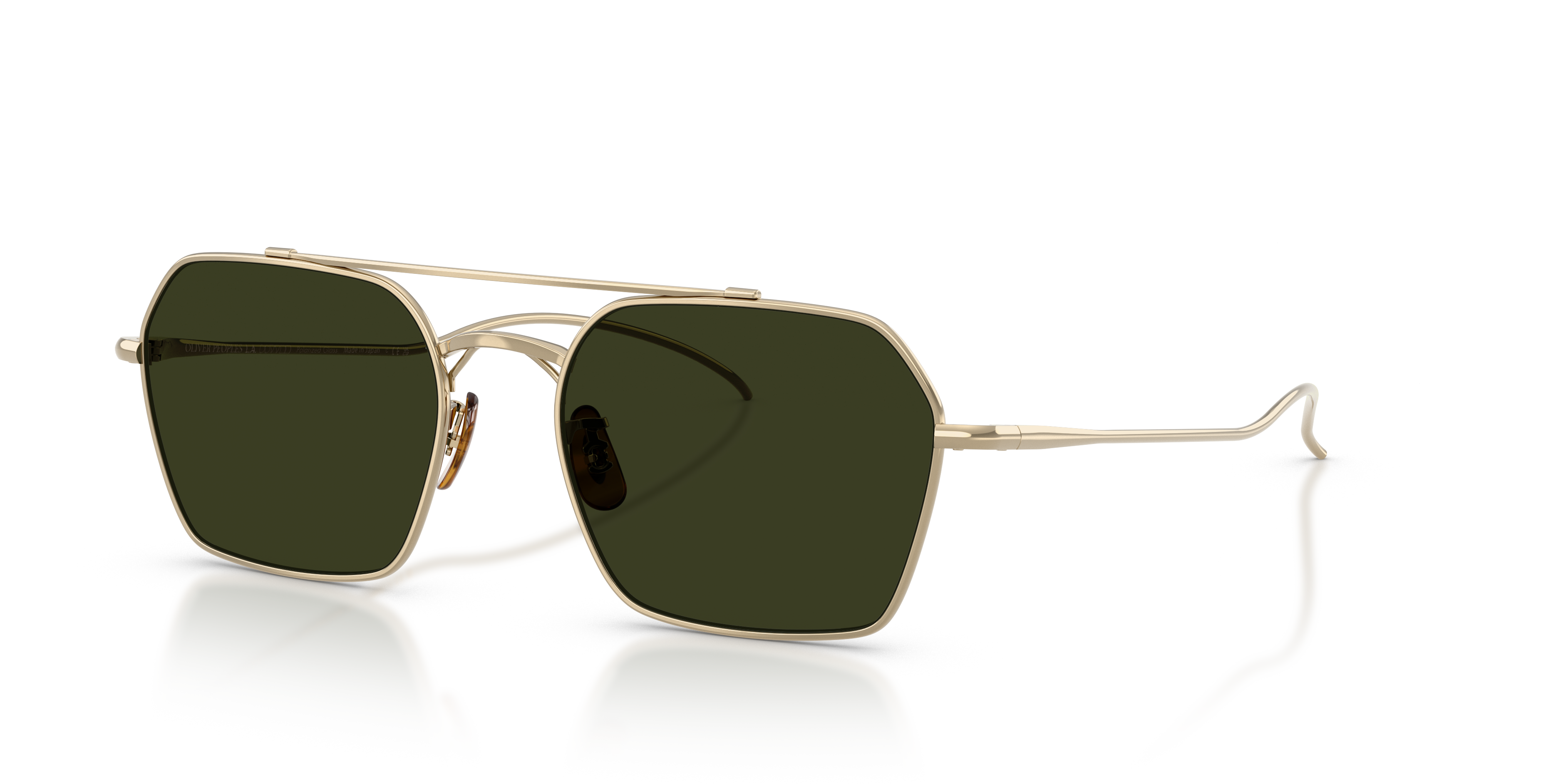 【新品】Oliver Peoples サングラス　匠　TK-3 イエローゴールド Oliver TK-3 Sunglasses in Brushed Gold | Oliver®