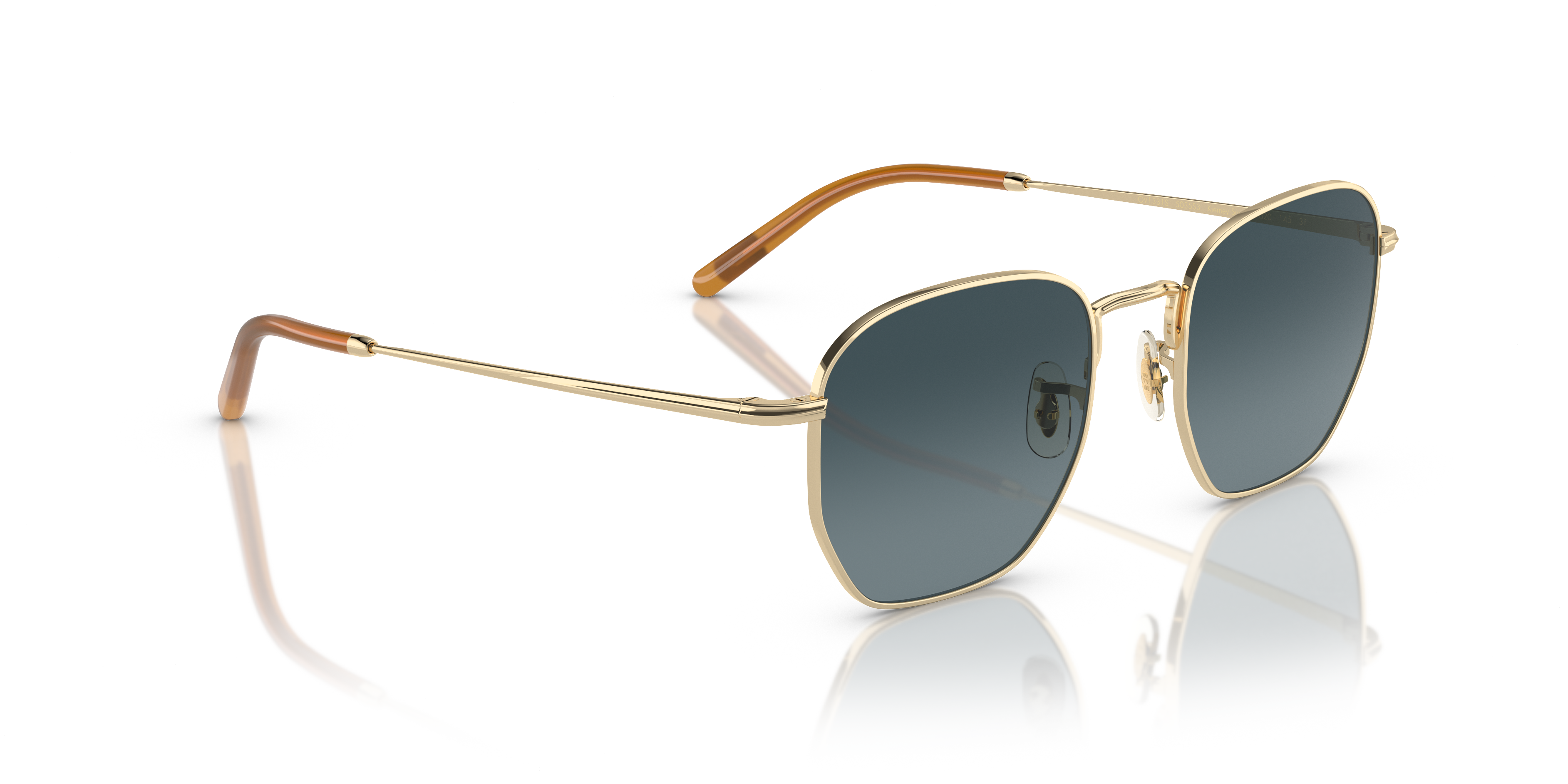 【Oliver Peoples / オリバーピープルズ】KIERNEY GO Oliver Kierney Eyeglasses in Gold | Oliver®