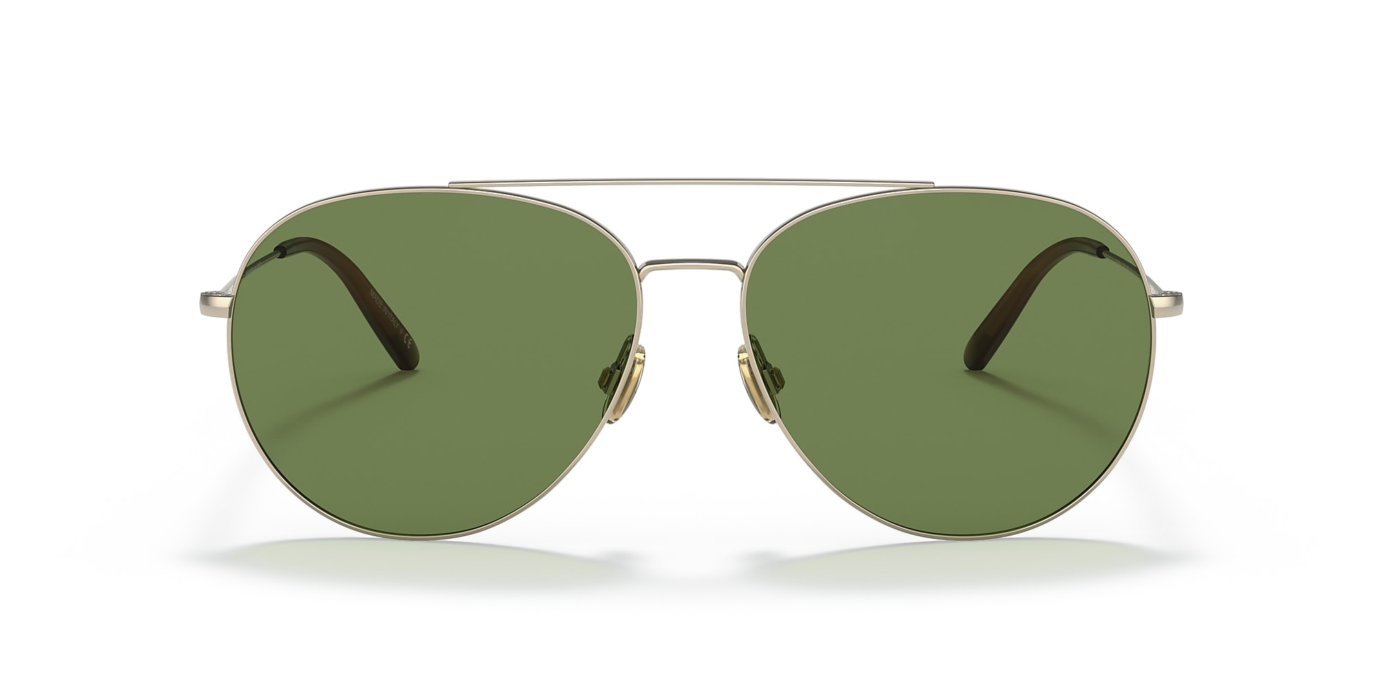 Oliver Peoples Golden サングラス Oliver Kierney Sun Sunglasses in Gold | Oliver®