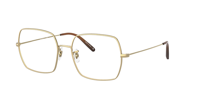 OLIVER PEOPLES オリバーピープルズ Justyna サングラス Oliver Justyna Eyeglasses in Gold-Tortoise | Oliver®