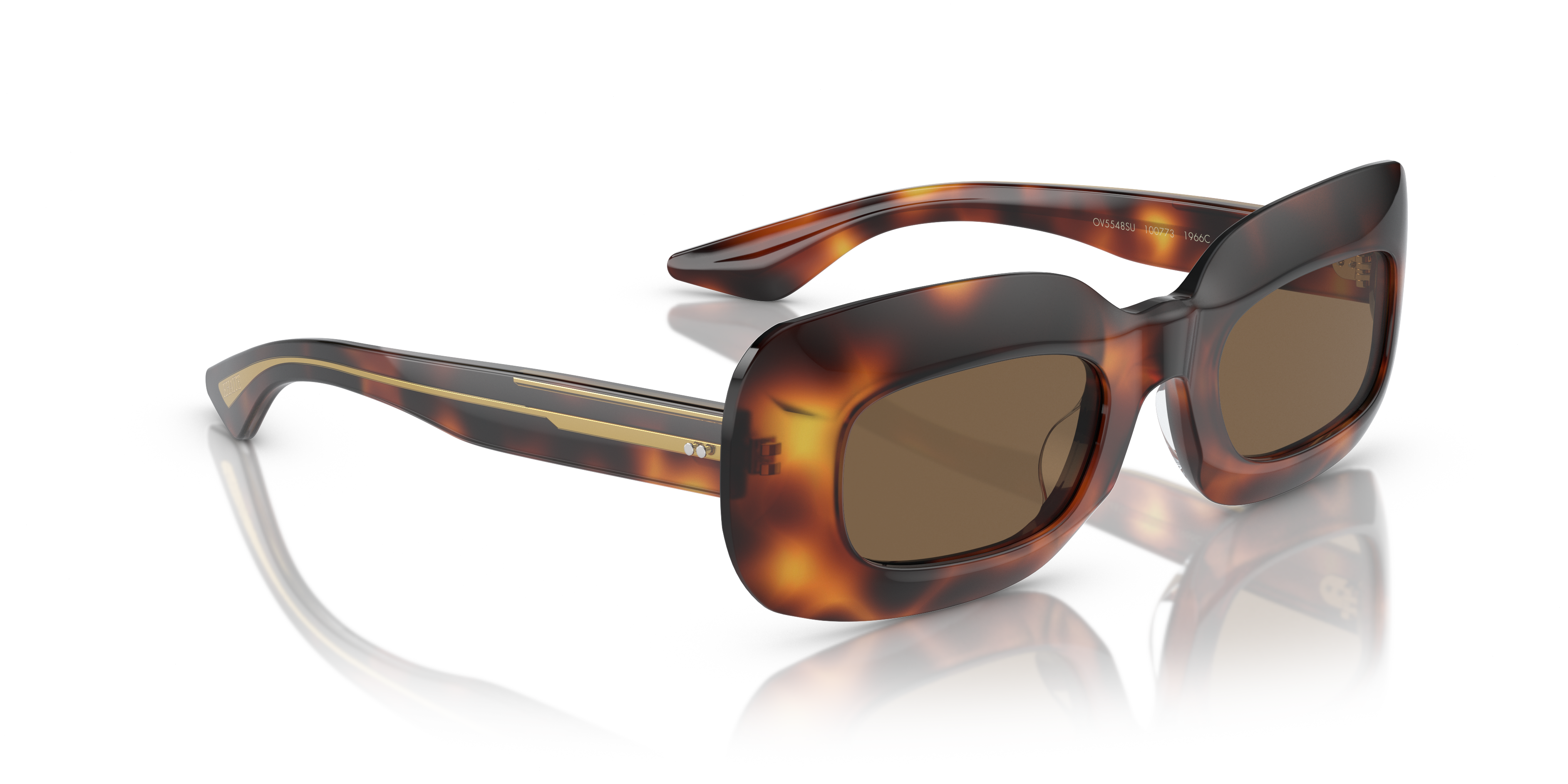 OLIVER PEOPLES WEST　tomorrowland Oliver 1966C Sunglasses in Dark Mahogany | Oliver®