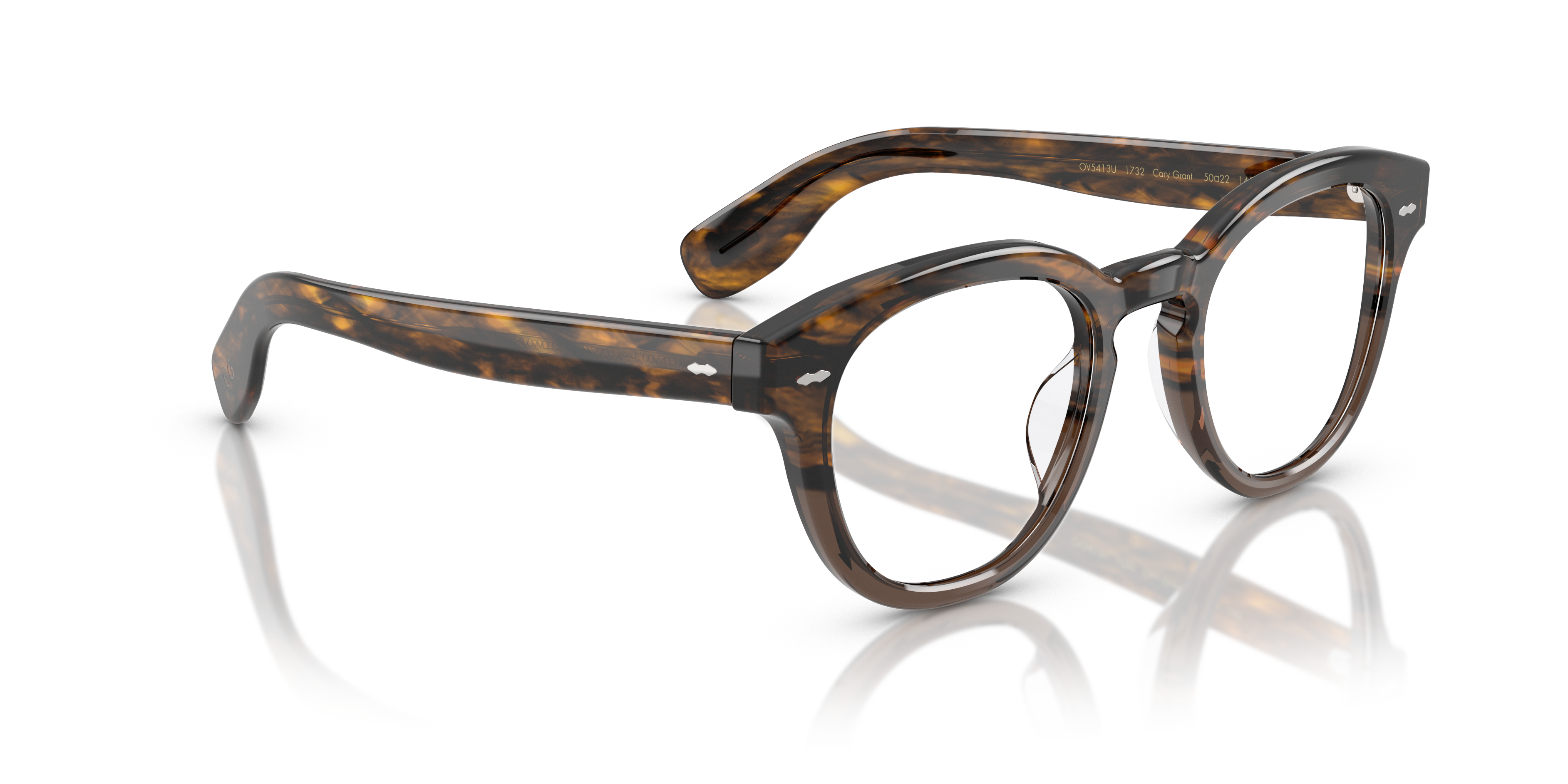 Eyeglasses OV5413U - Sedona Red/Taupe Gradient - Demo Lens