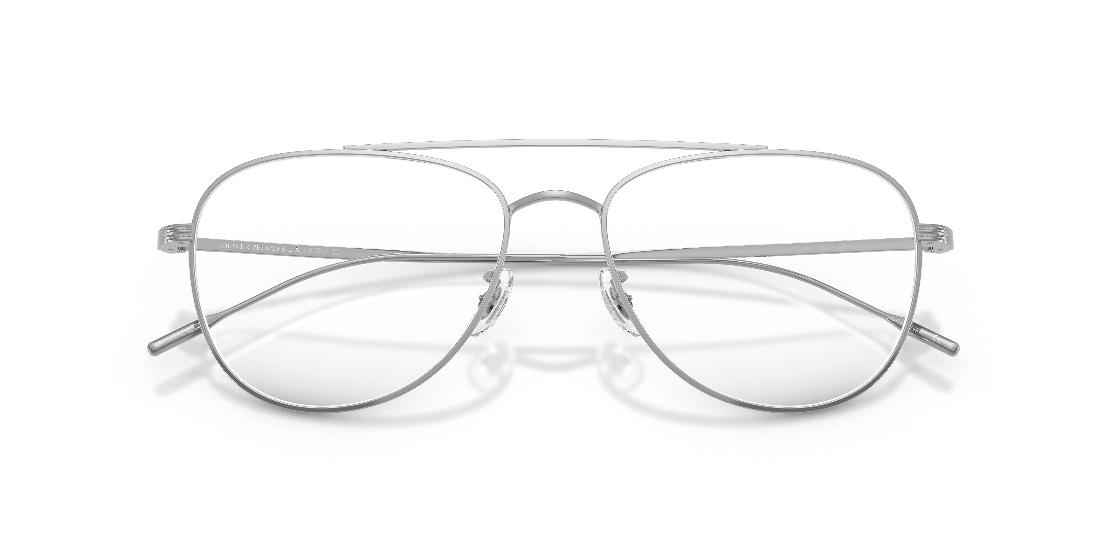 Oliver Stilson Eyeglasses in Silver | Oliver®